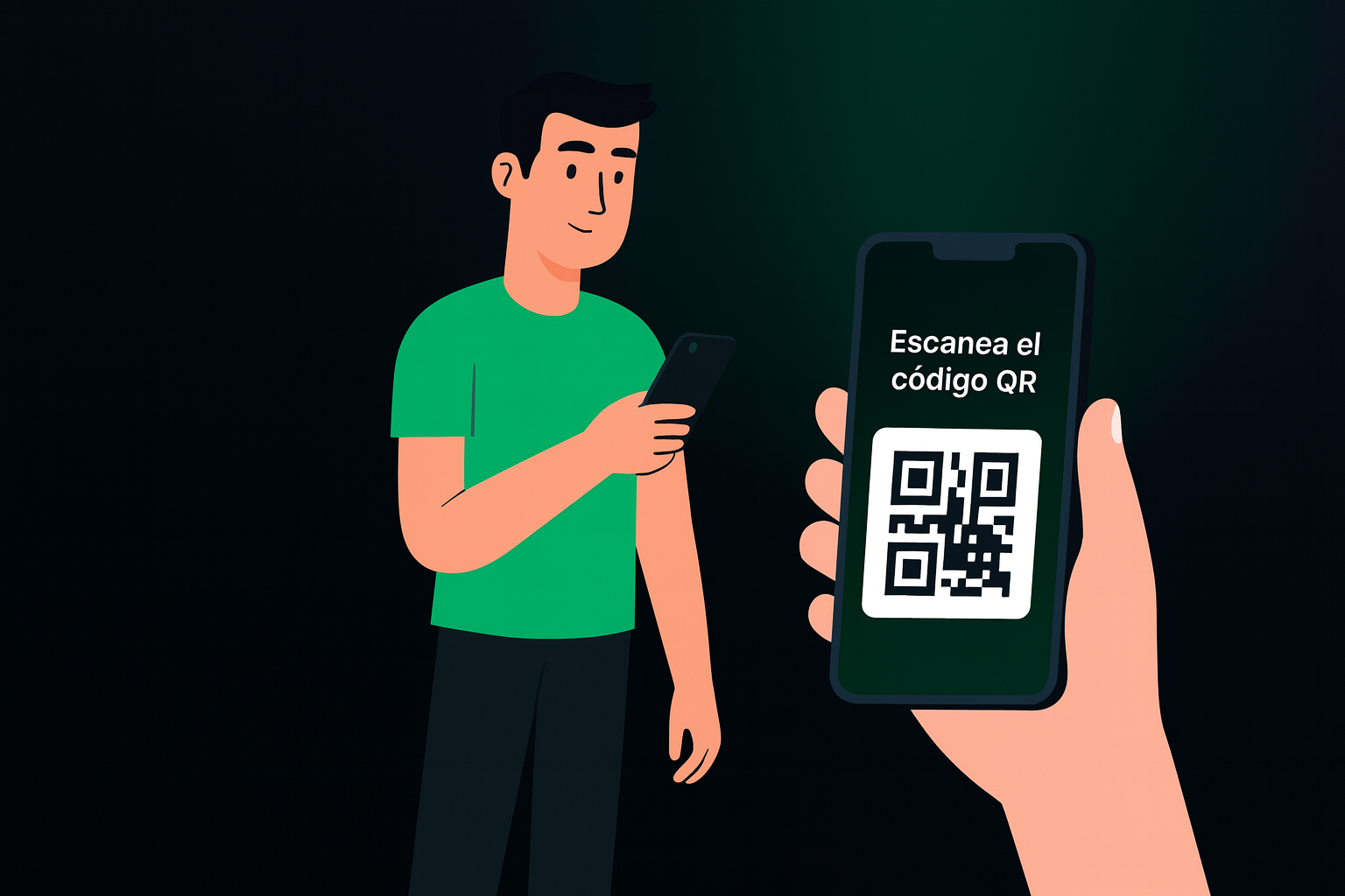 QR scanning at door